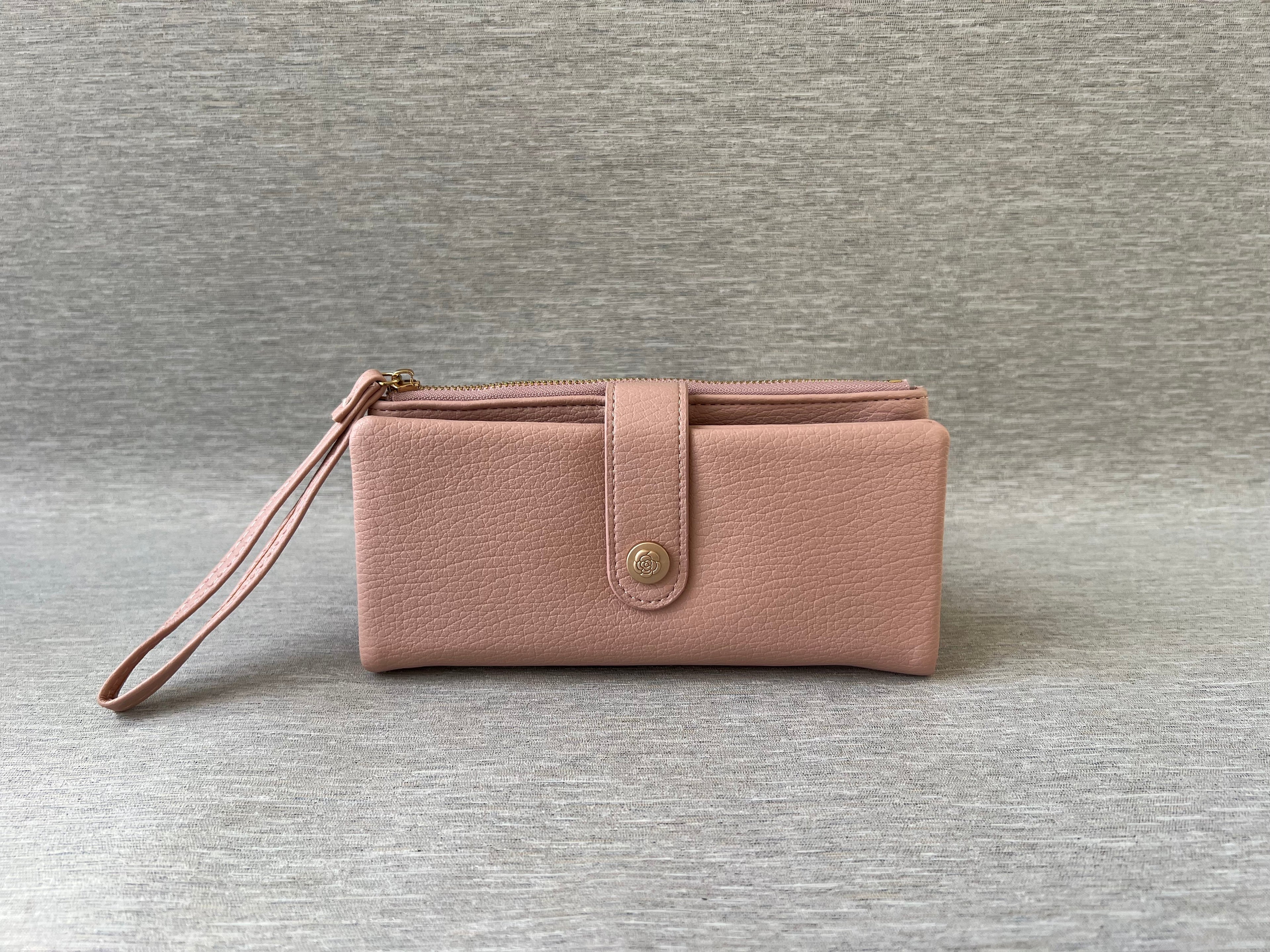 Leather Wristlet Wallet
