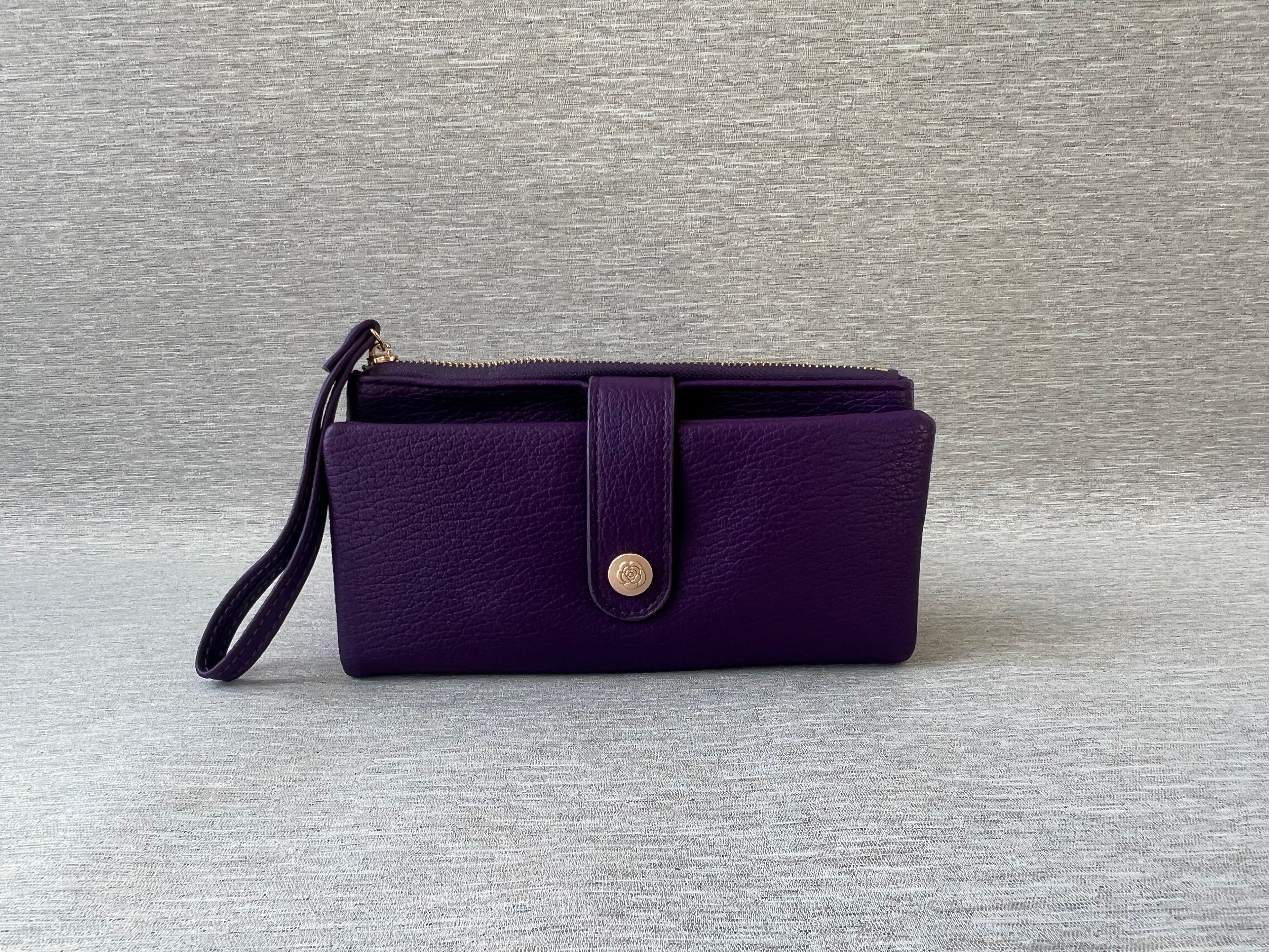 Leather Wristlet Wallet
