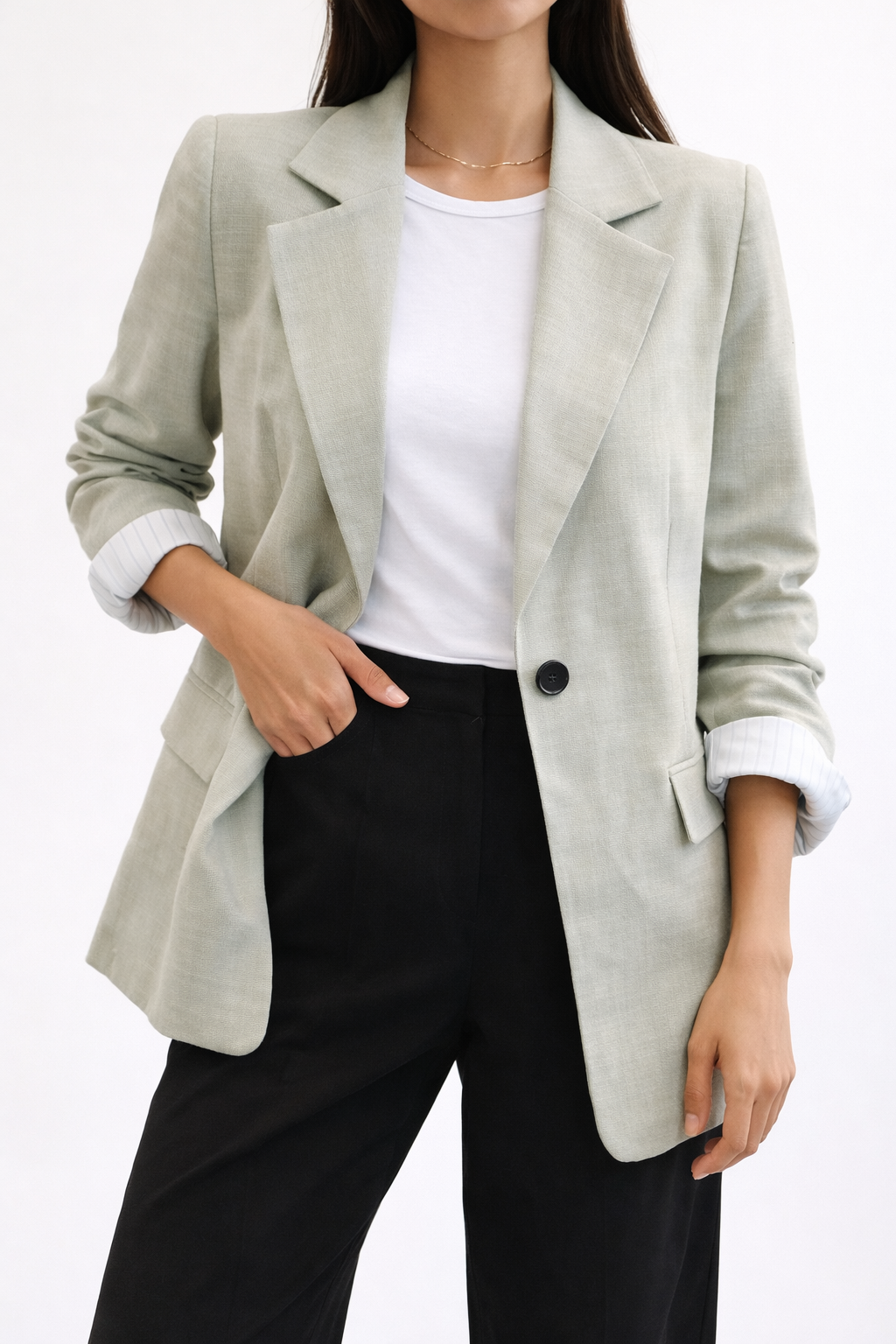 Sage Green Blazer