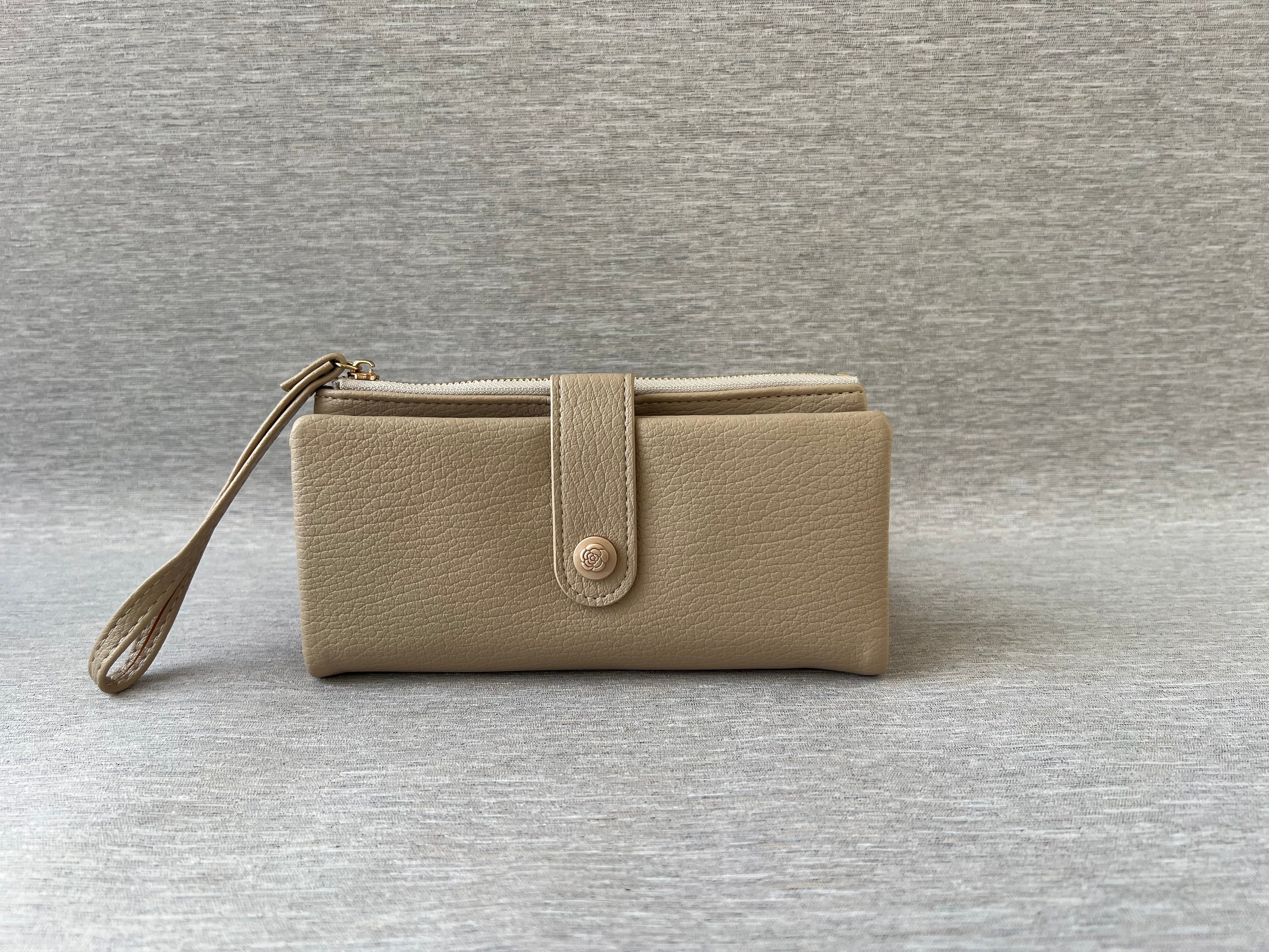 Leather Wristlet Wallet