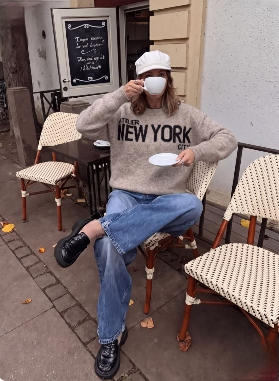 New York Knit Sweater